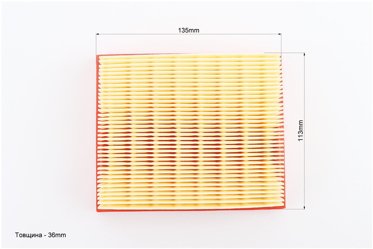 Loncin LX200GY-3/Viper V200R Фільтр-елемент повітряний "картон" - Зображення 3