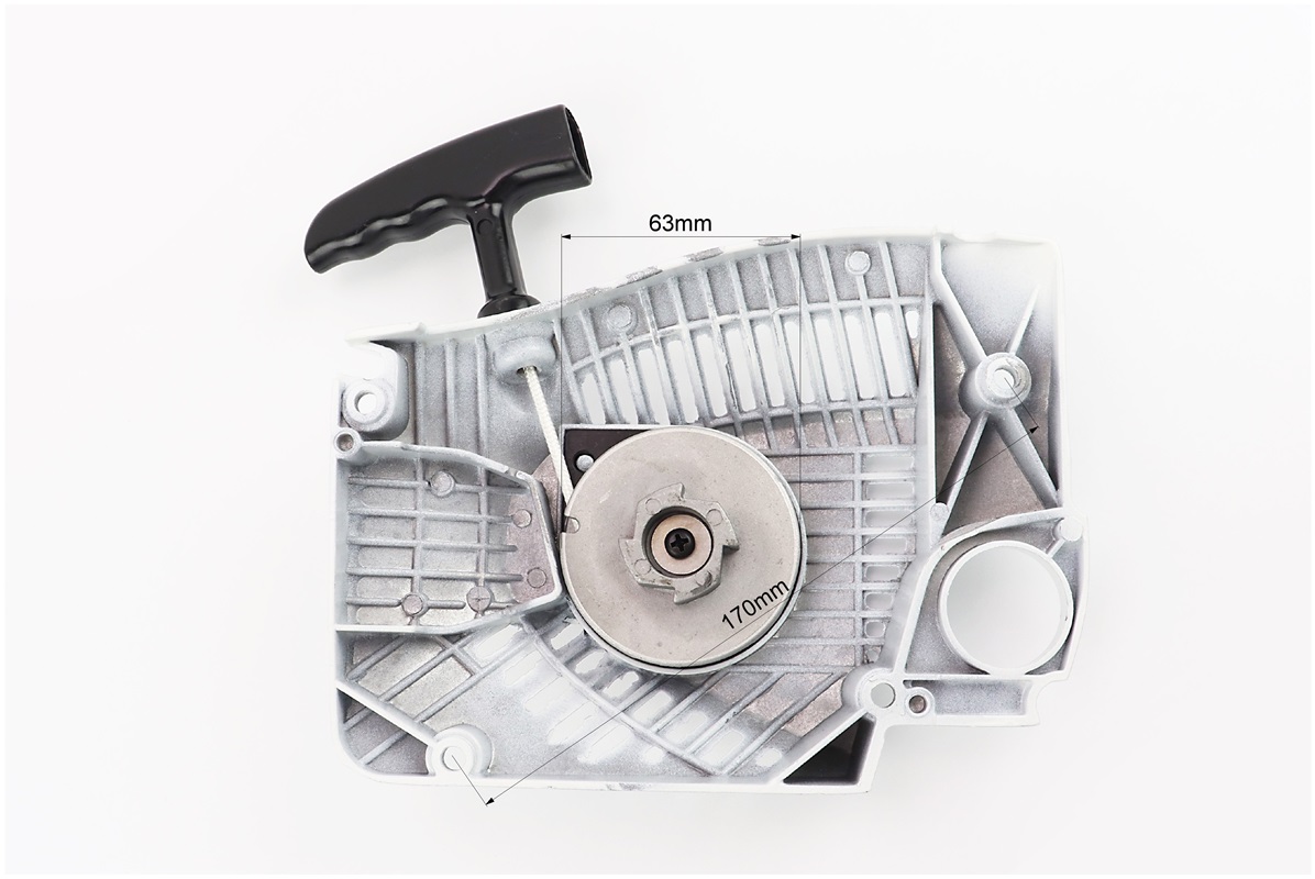 Стартер 4 зачепи, 4500/5200, (корпус, шків - метал) Тип 2 "Craf-tec" (різні кольори) (можливі незначні потертості) - Зображення 3