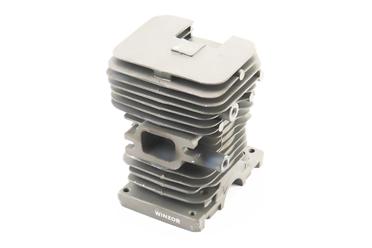 Циліндр к-кт (цпг) MS-180 38mm (палець 10mm) "чорний"+піддон+свічка+герметик, PRO SERIA - Зображення 2