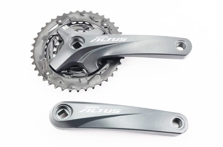 Шатуни “квадрат” 170мм, 40.30.22T MTB, алюмінієві, сіро-чорні ALTUS FC-M2000