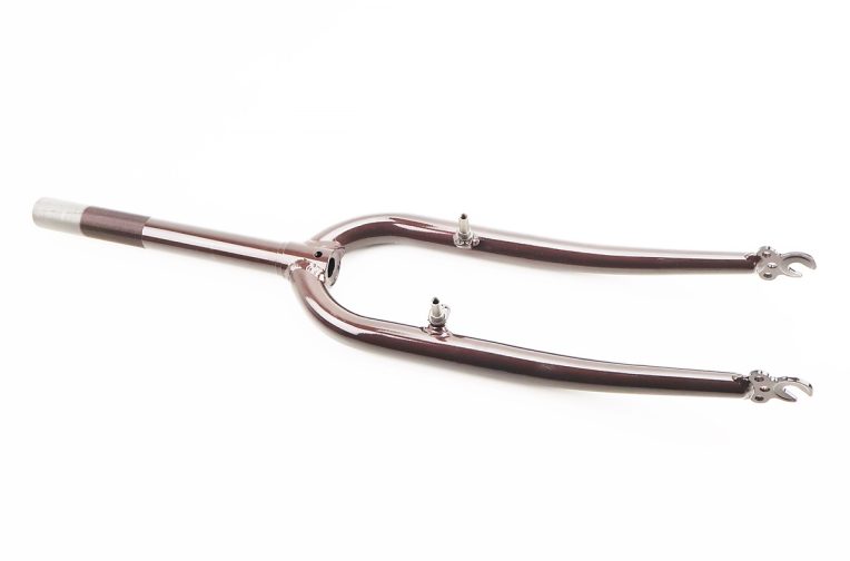 Вилка 26″ з різьбою 1″ (28,6мм), шток 240мм, V-brake, коричнева