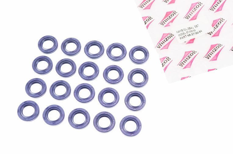 Сальник (15x25x5) к-кт 20шт, MS-170/171/180/181/190/191/210/211/211C/230/231/250/270/271/280/291/311/391-лів. або прав., синій