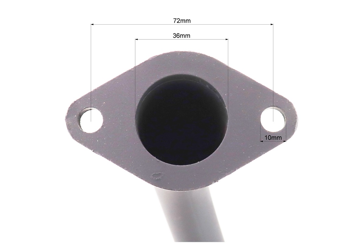 Коліно (труба) глушника JD1105 (Z-250) - Зображення 2