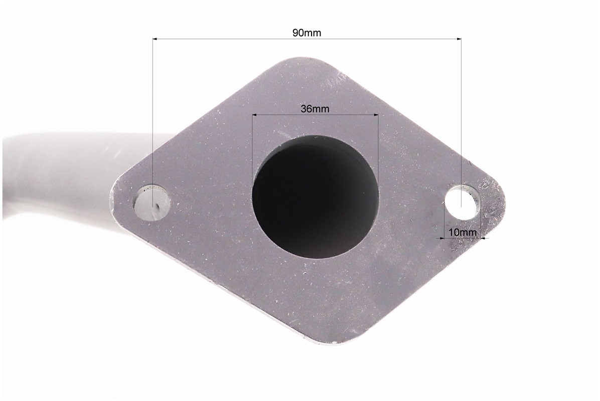 Коліно (труба) глушника JD1105 (Z-250) - Зображення 3