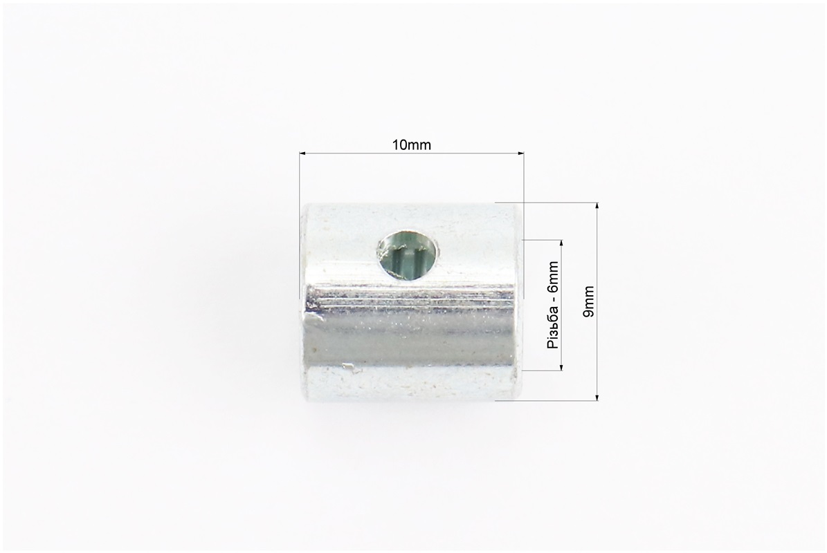 Затискач троса з болтом D-9мм - Зображення 2