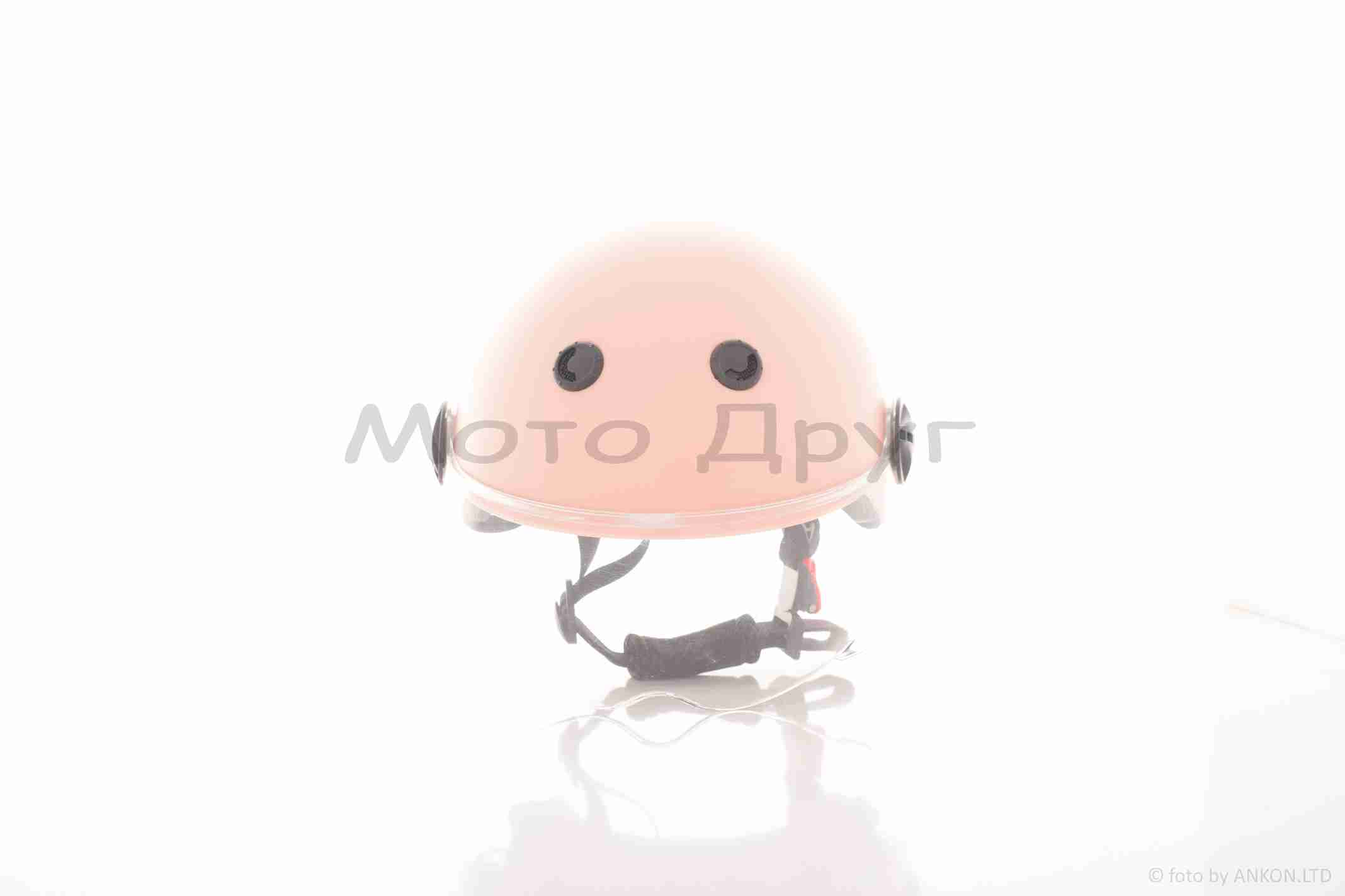 Шолом дитячий відкритий (мото 50cc/вело/самокат, рожевий #1) - Зображення 3