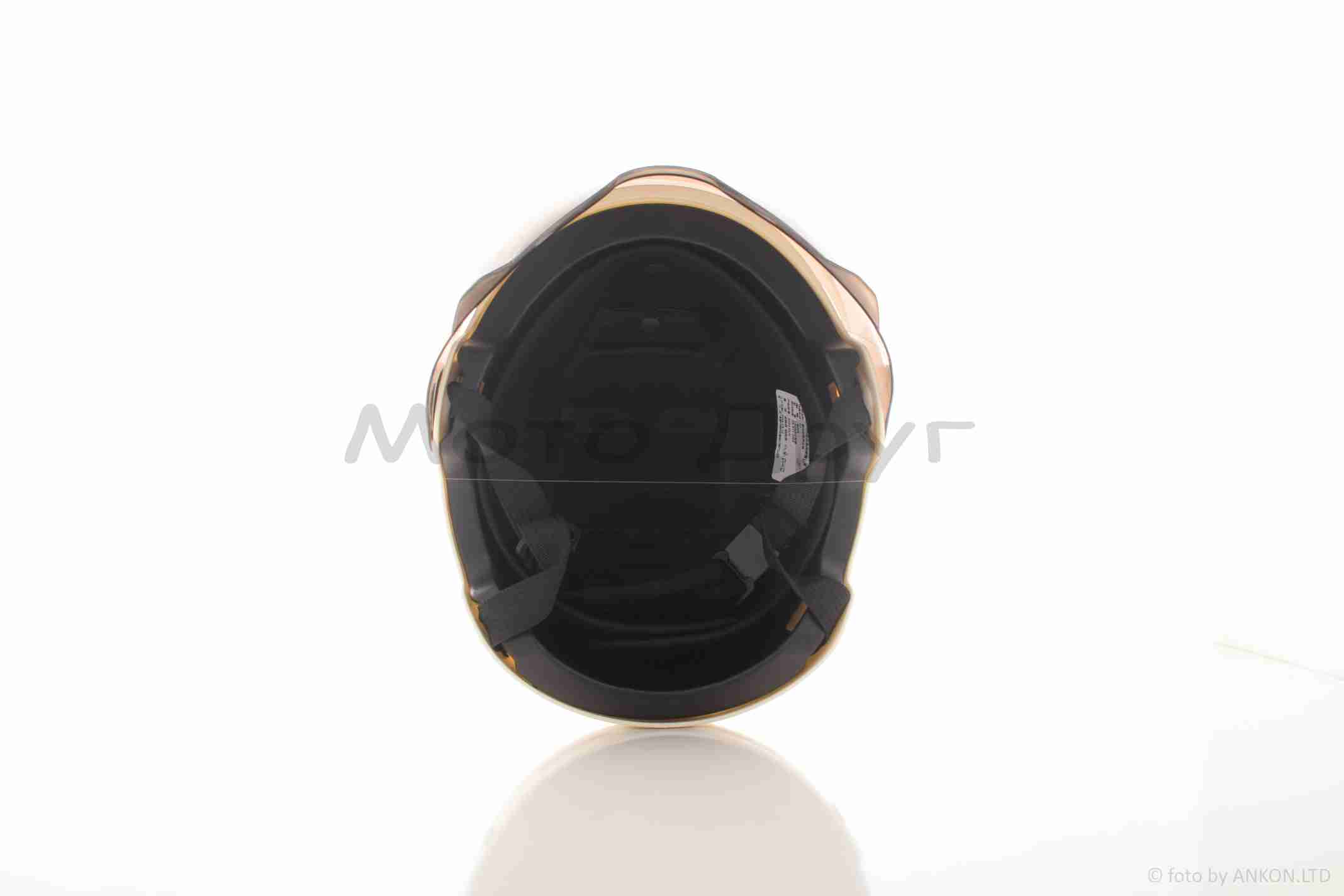 Шлем детский открытый (мото 50cc/вело/самокат, белый) — изображение 5