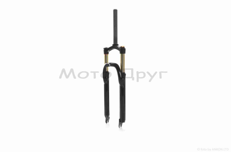 Вилка вело 27.5″ 1-1/8″ пневматична, регульована #QC-010