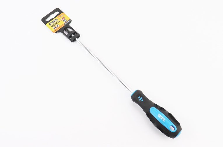 Викрутка магнітна хрестова PH2x200мм ручка з TPR покриттям 48-5220