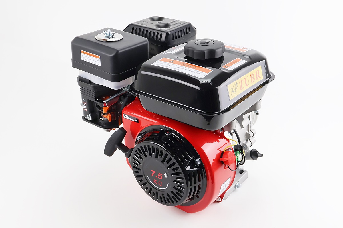 Двигун мотоблочний у зборі, вал шпонка D-20mm, 7,0л.с. 170F, фільтр масляний