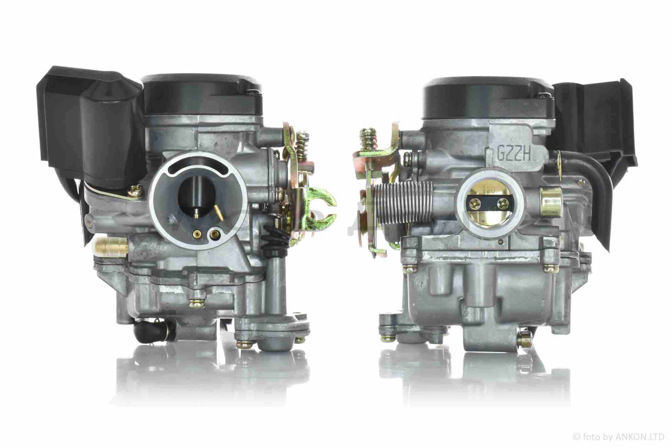 Карбюратор GY6 80 d18, пластикова кришка #PRO "KEIHIN" - Зображення 2