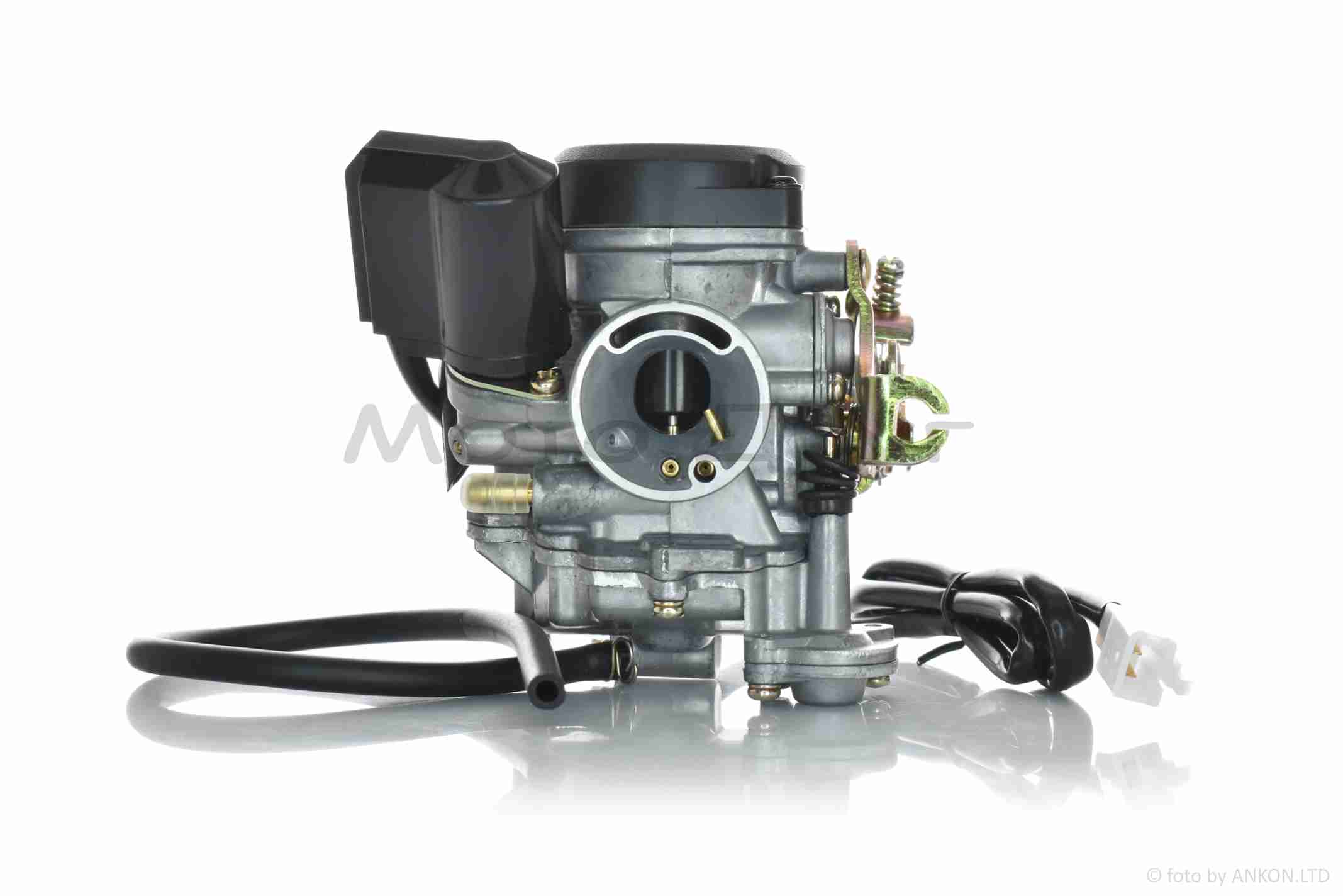 Карбюратор GY6 80 d18, пластикова кришка #PRO "KEIHIN" - Зображення 3