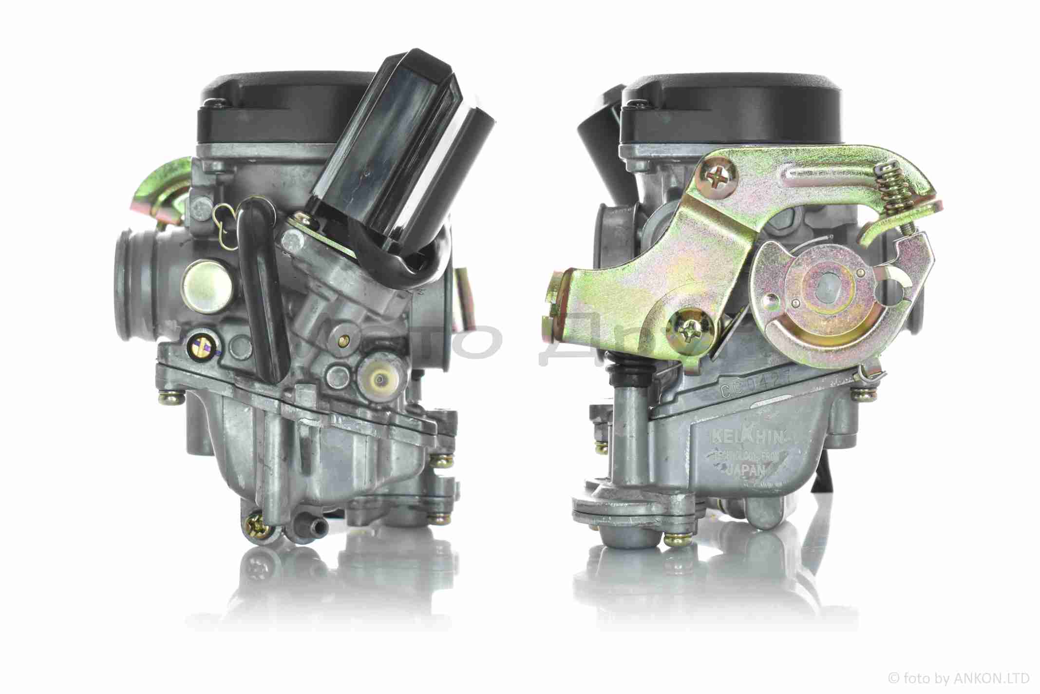 Карбюратор GY6 80 d18, пластикова кришка #PRO "KEIHIN" - Зображення 4