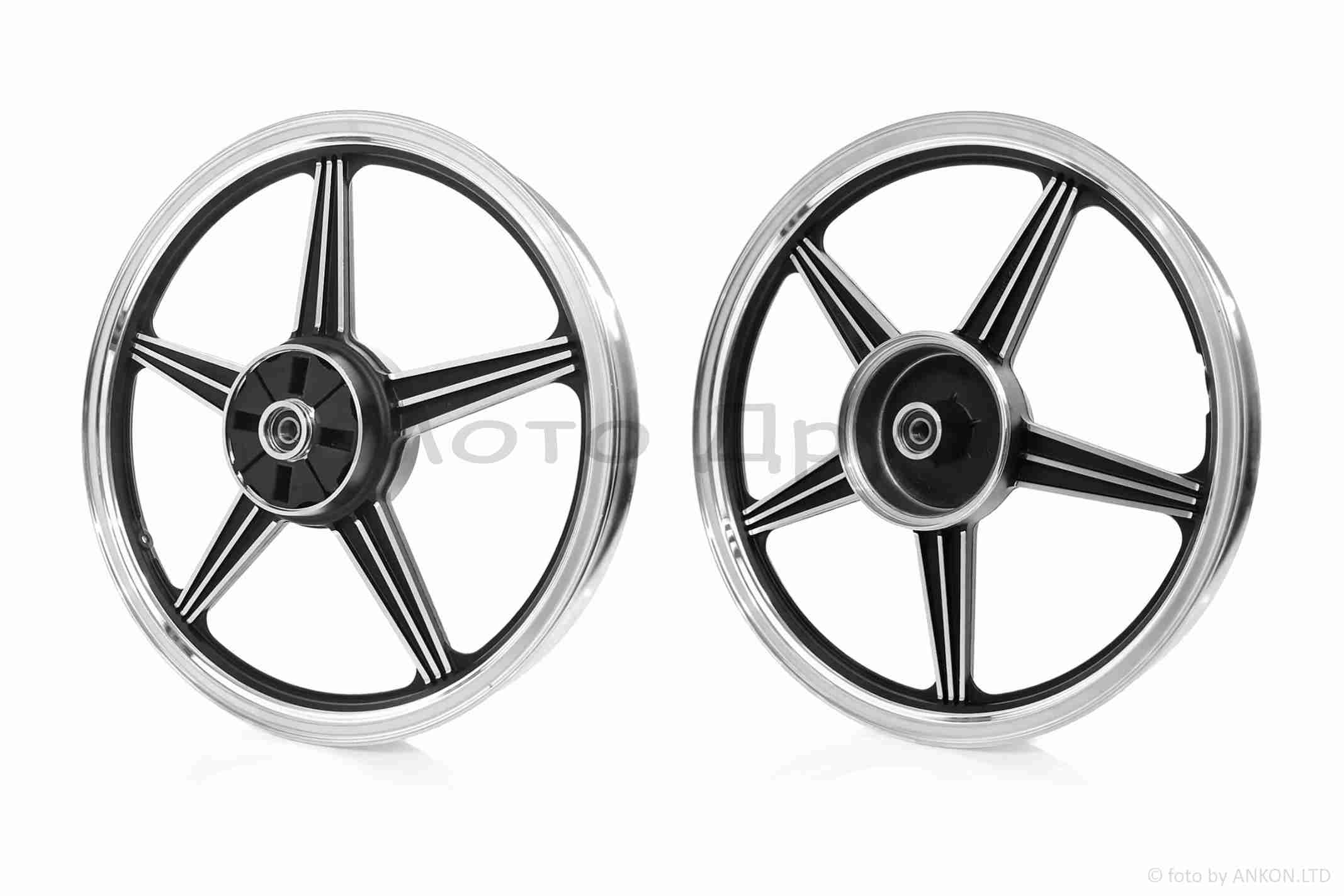 Диск колеса задний 18"-1.85 WY125/150 литой