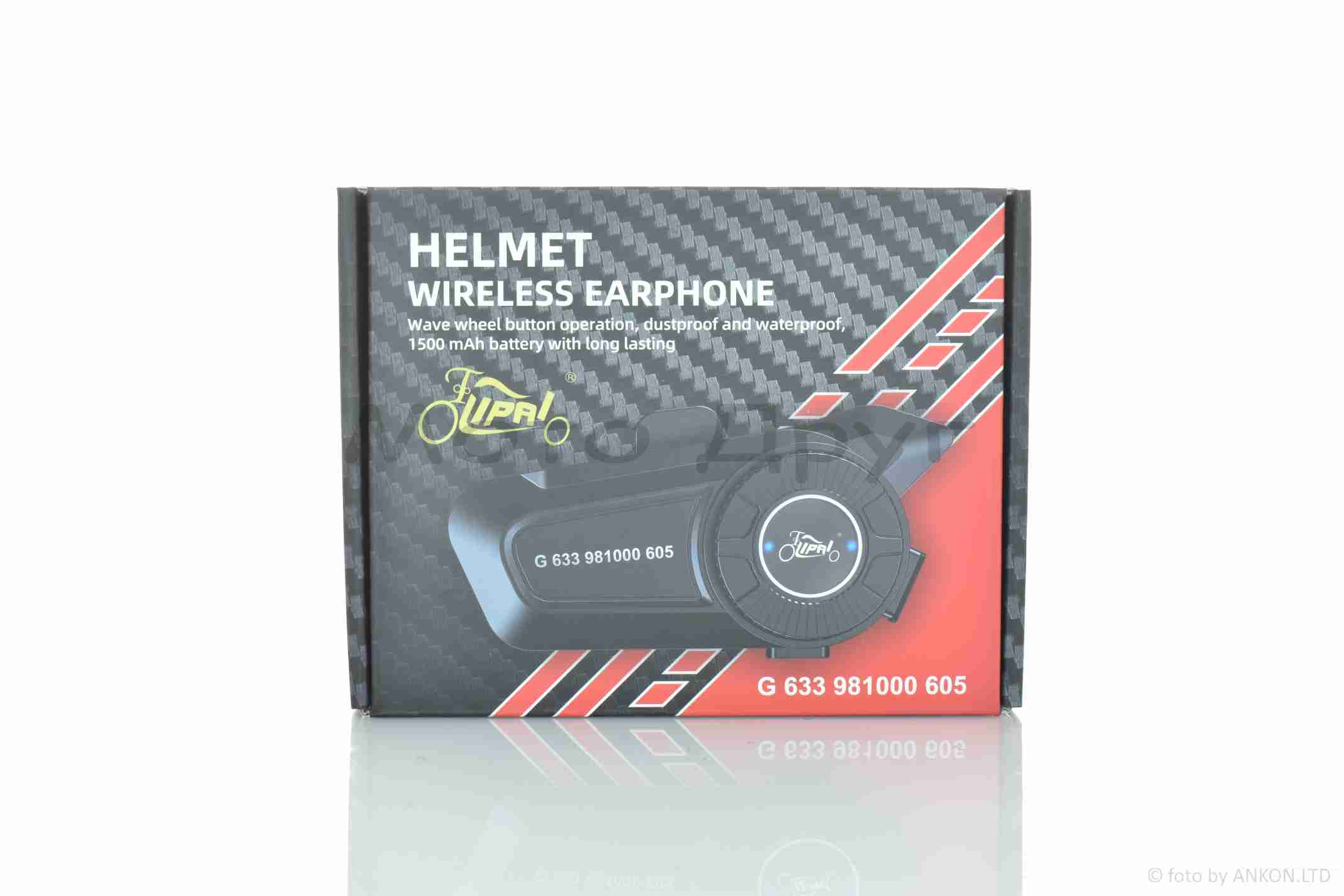 Гарнитура блютуз для мото шлема #Y50 "LIPAI" — изображение 4