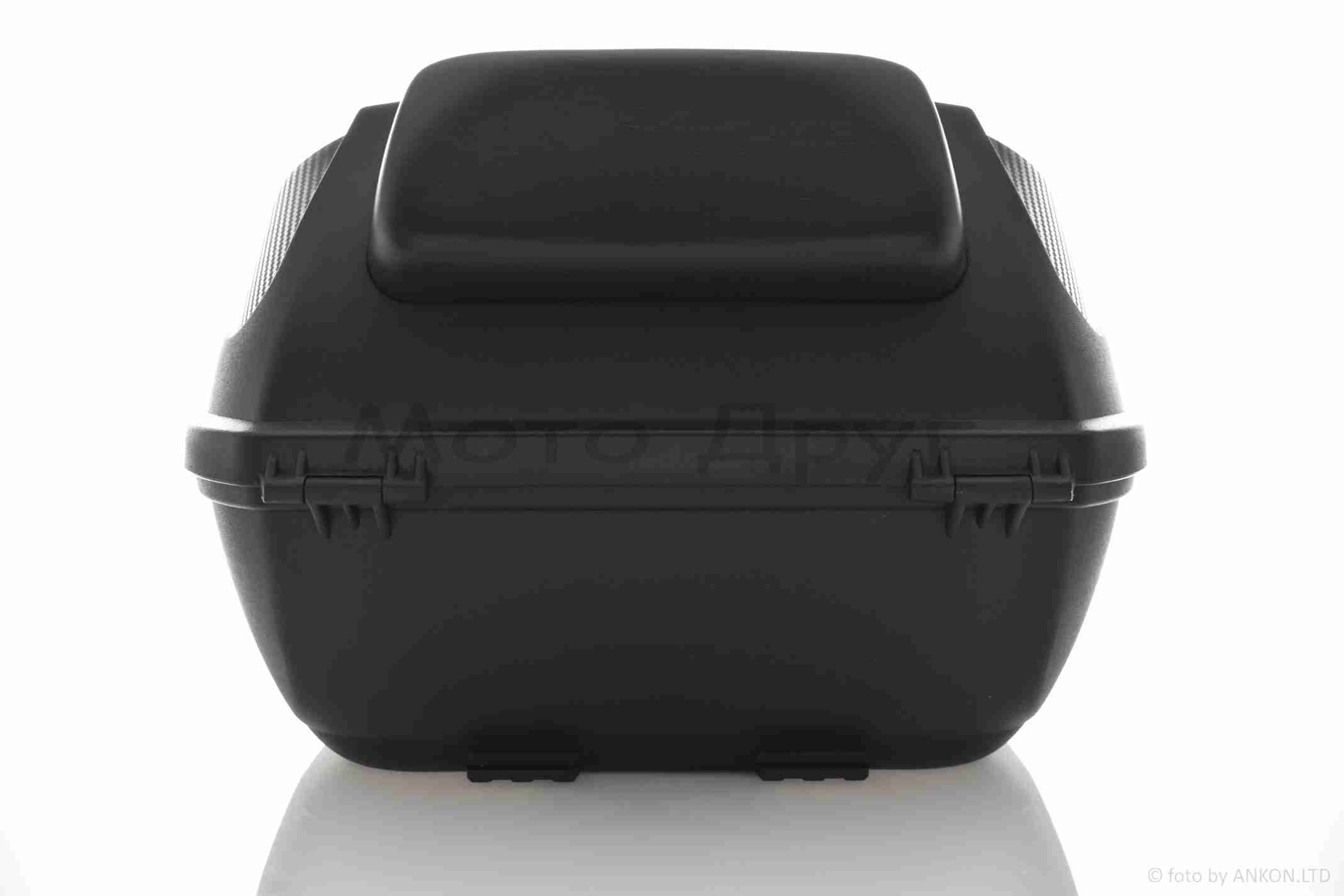 Кофр 54L 410*410*320mm #K30 "SOYO" (чорно-синій, переносний, м'яка спинка) - Зображення 3