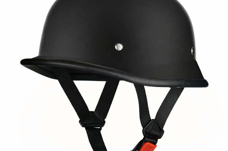 Шолом-каска мото  (чорний матовий) L (59-60см)