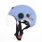 Шлем детский  открытый (мото 50cc/вело/самокат, голубой)