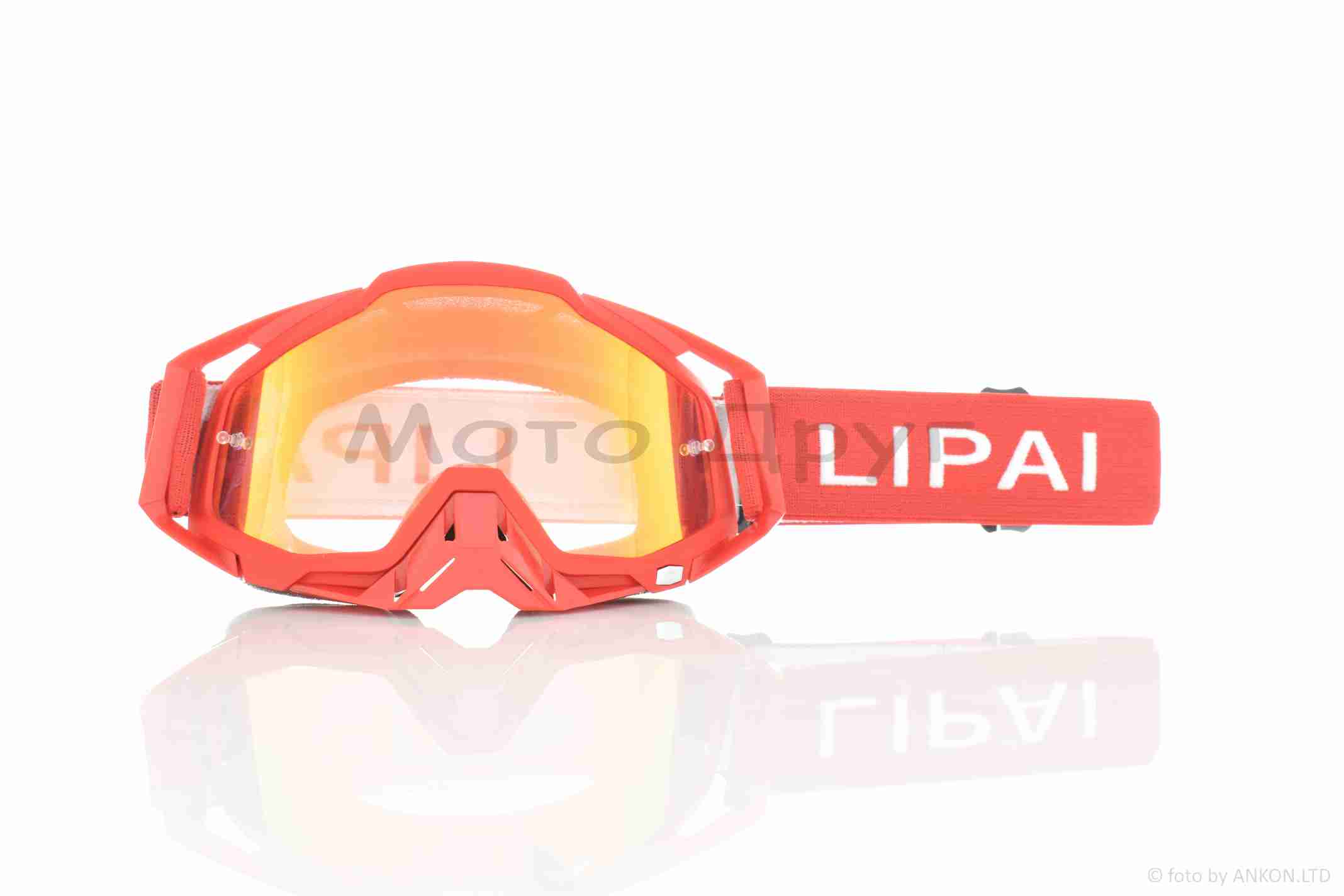 Очки кроссовые "LIPAI" (class A, #LP-Y009-4, визор REVO)