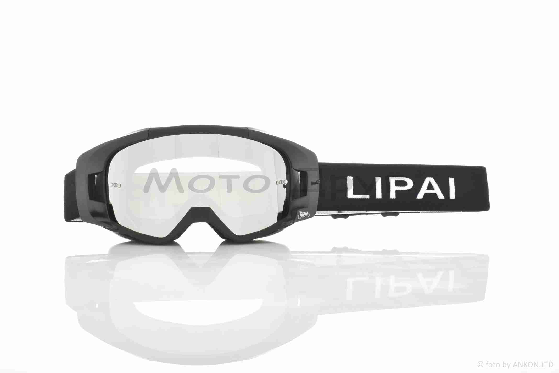 Очки кроссовые "LIPAI" (class A, #LP-Y031-5, визор зеркальный)