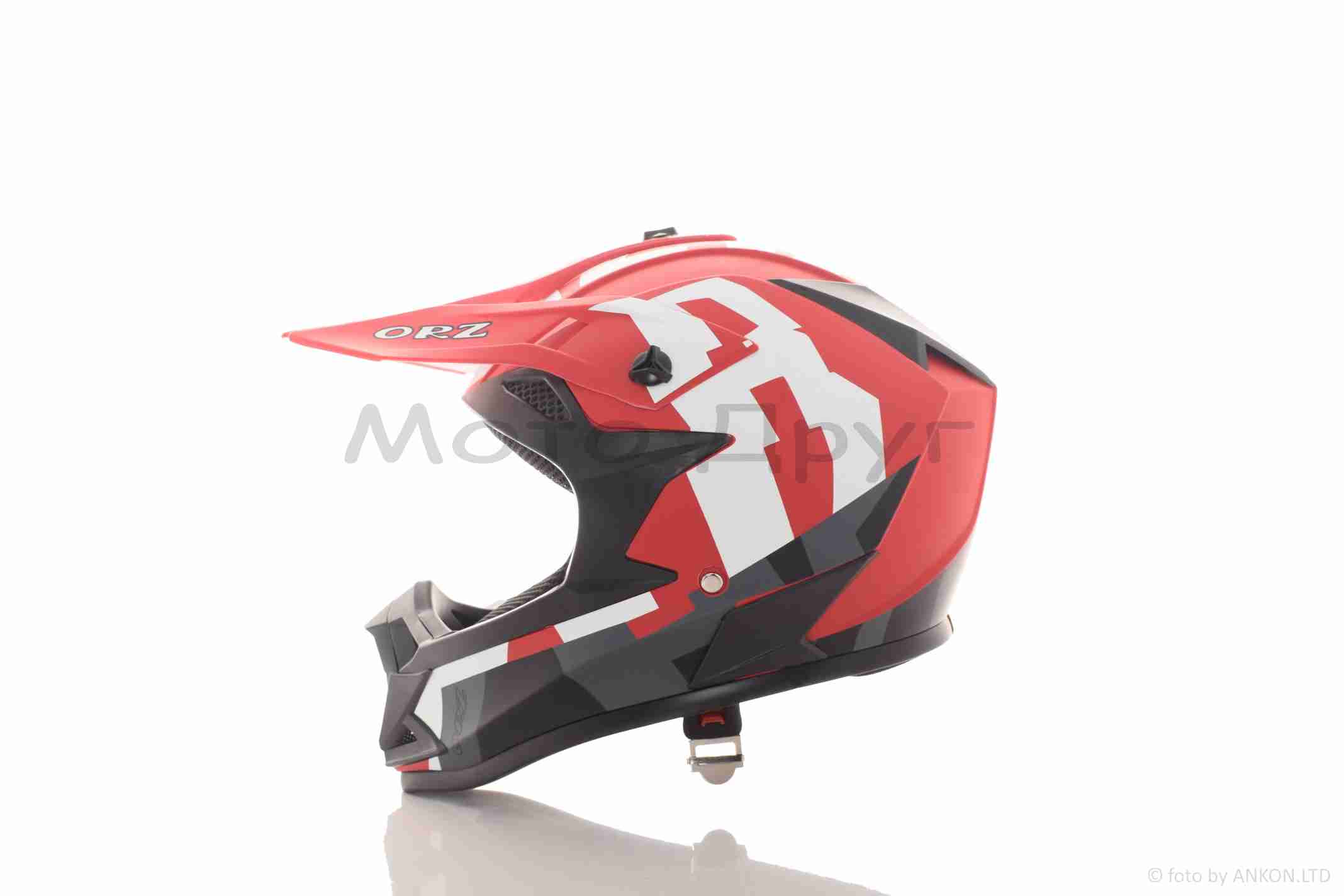 Шлем кроссовый "ORZ" (#113-12, XL)