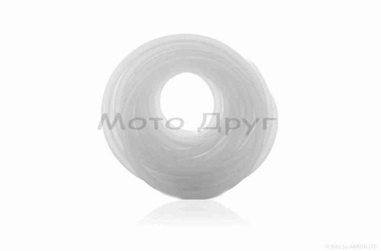 Паливний шланг 10mm, 10 метрів, силікон (прозорий)