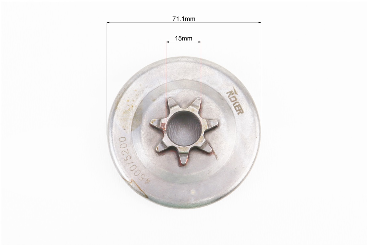 Тарілка зчеплення "зірка" 325-7 (цілісна) - Зображення 3