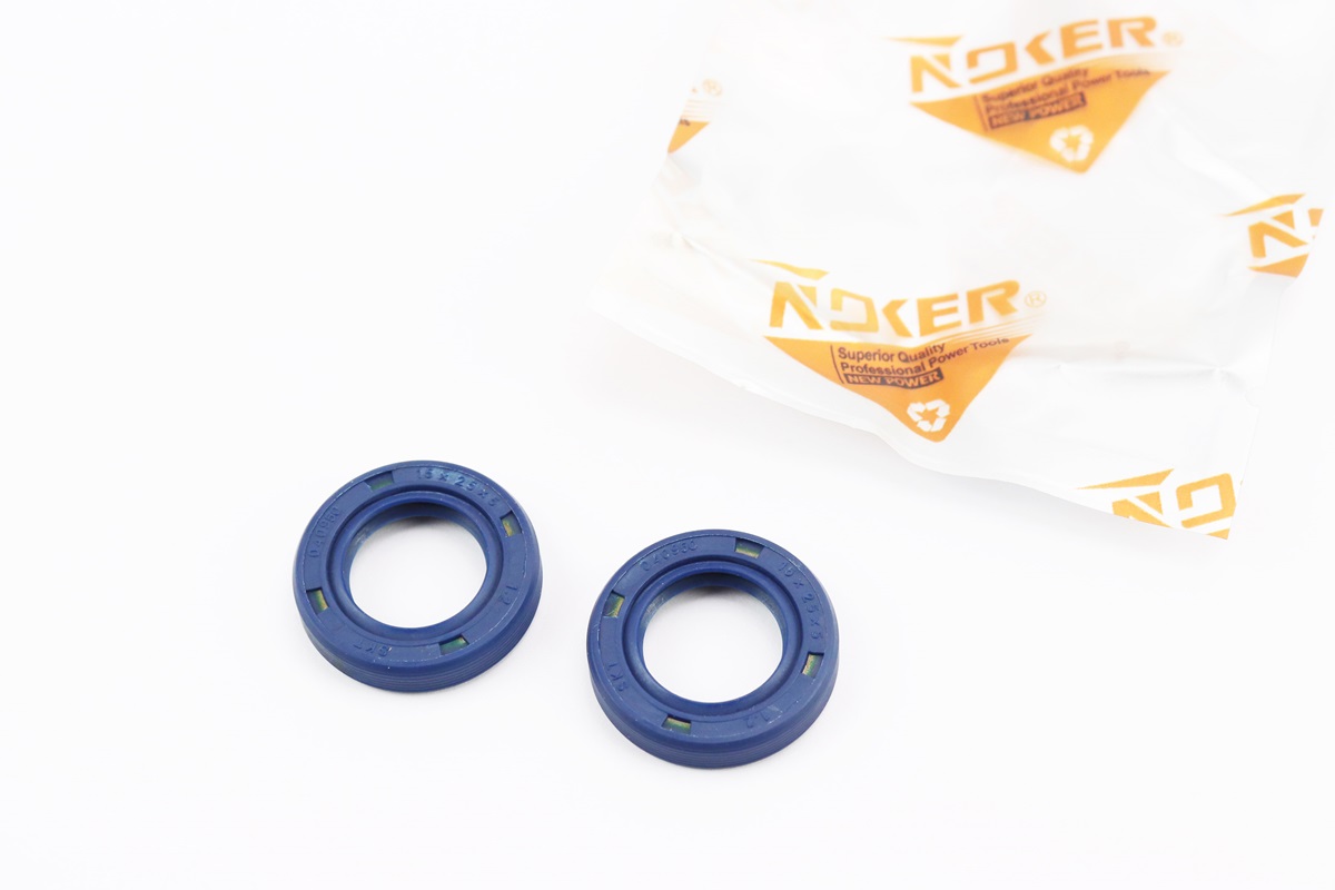 Сальник (15x25x5) к-кт 2шт, MS-170/171/180/181/190/191/210/211/211C/230/231/250/270/271/280/291/311/391-лів. або прав., сині