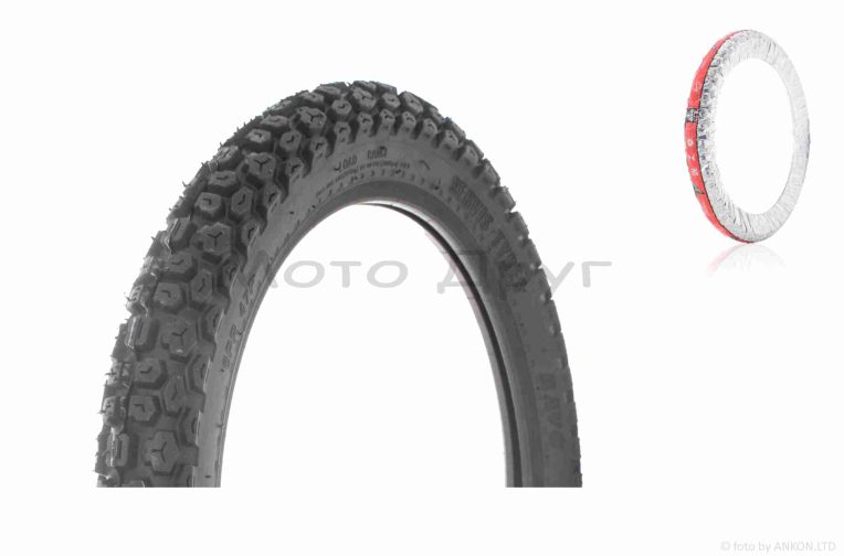 Покрышка мото  17″  2.75-17  #RAVO  TT  шип  6PR  “SERVIS”  ПАКИСТАН