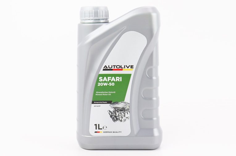 Олива 4T 20W-50 – мінеральна універсальна “Safari”, 1L