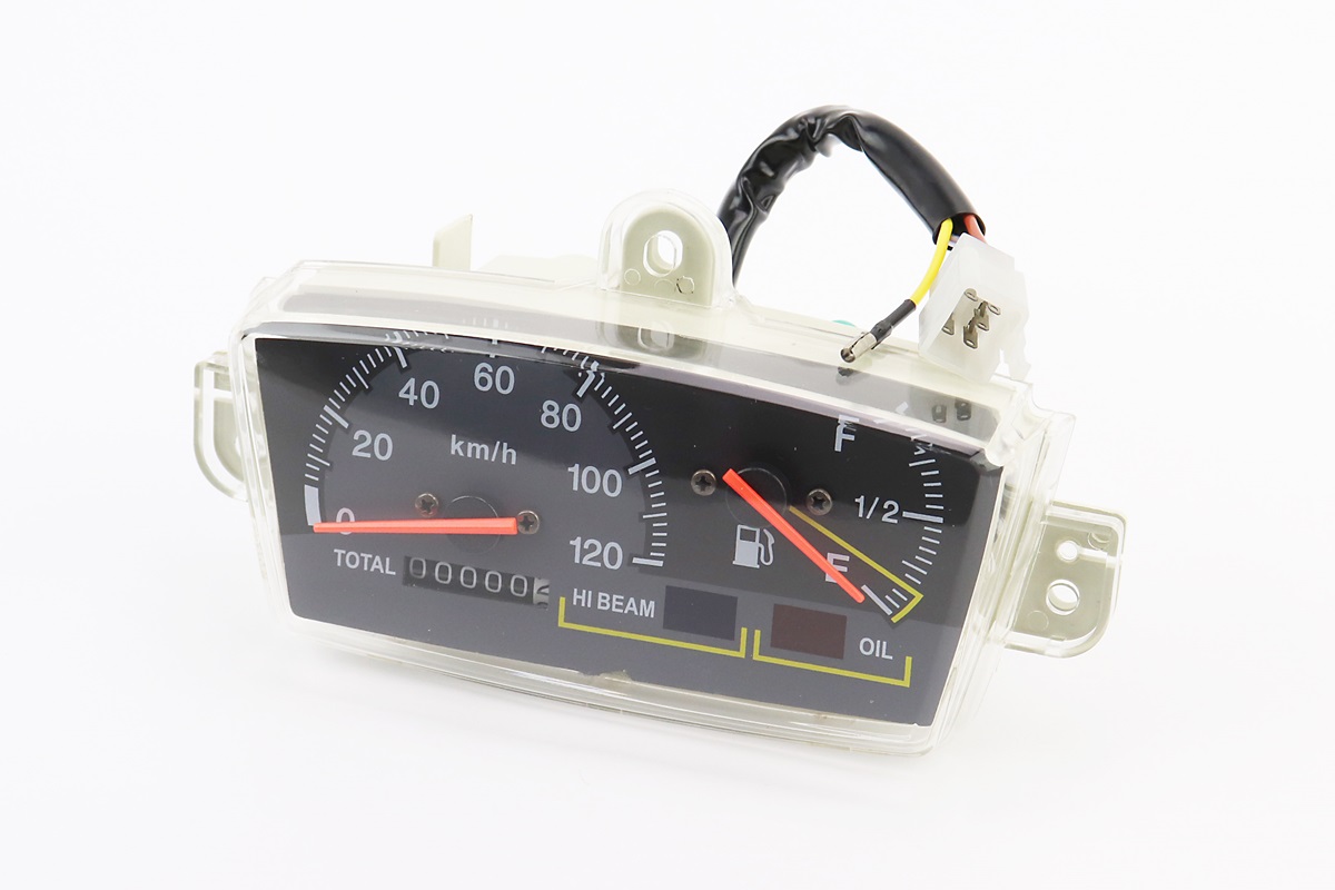 Yamaha JOG 3KJ Спідометр в зборі 120 км/год (темний циферблат)
