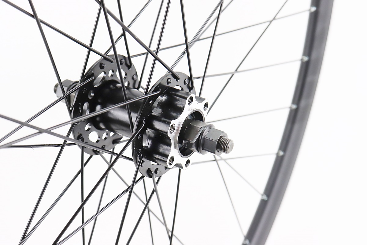 Колесо 29" переднє Disk-brake, обід "крапля" та втулка 14Gx36H, кріпл. гайка, "GRAVITY" - Зображення 4