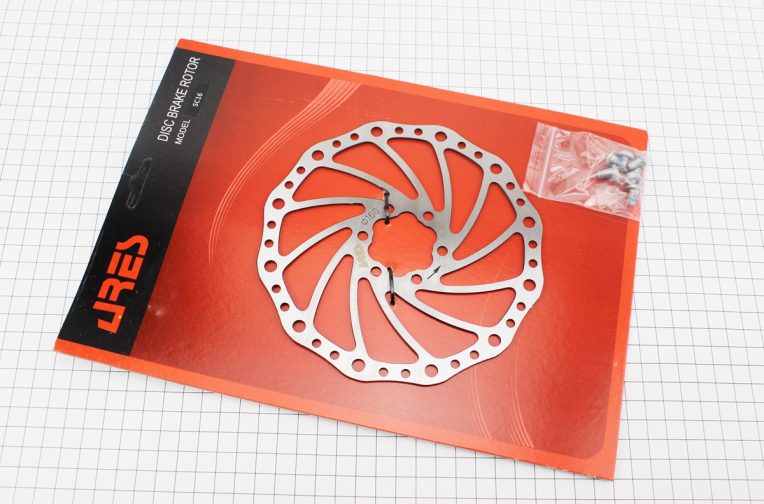 Тормозной диск 160мм, крепл. 6 болтов, SC16