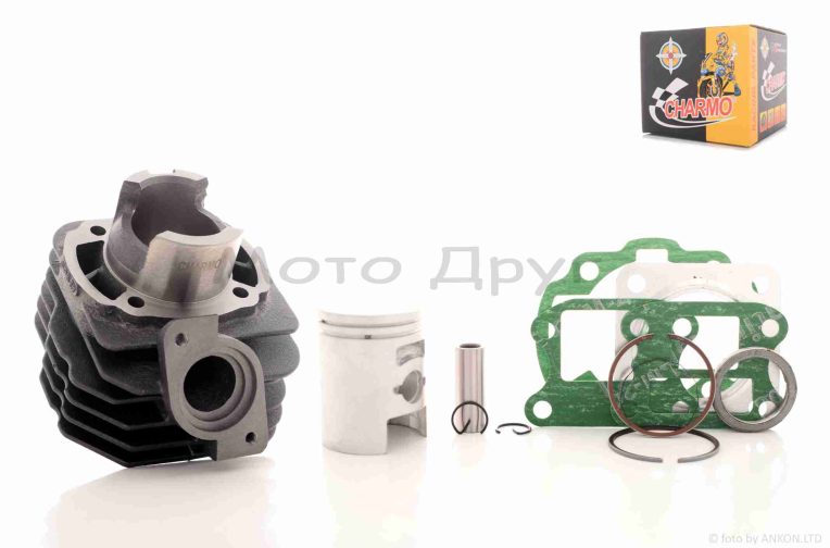 Цилиндр к-кт (цпг) Honda DIO AF27 65cc-43мм (палец 12мм) (AF18,AF25,AF28 DIO; AF24,AF30,AF31,AF51 TACT; LEAD20; FIT) “CHARMO” ТАЙВАНЬ
