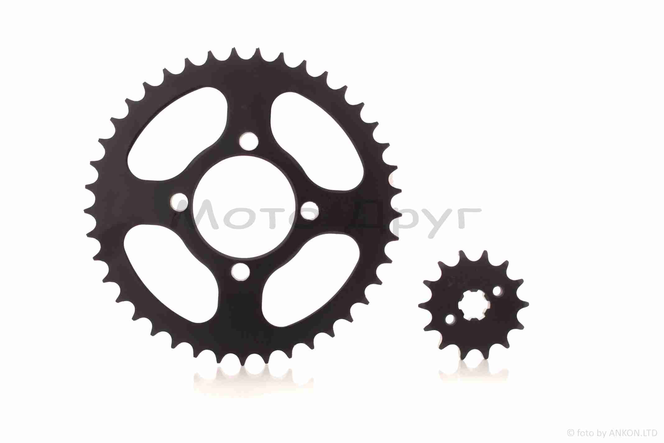 Зірки трансмісії пара Delta 428H-14/41 +ланцюг 98L "MYG" - Зображення 2