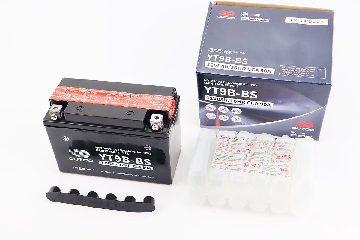 Акумулятор 12V8Ah YT9B-BS кислотний (L150*W70*H105mm)