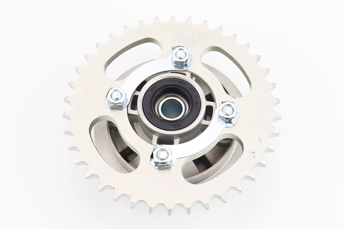 V200N Панель демпферная с подшипником + звезда 428*38 в сборе, (высота посадки звезды - 31мм)