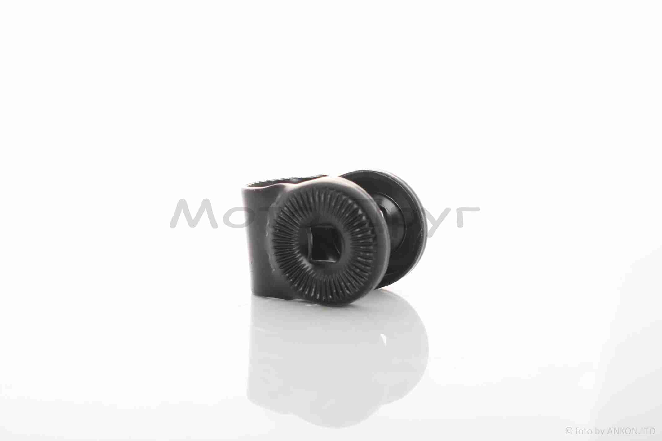 Хомут підсідельний метал чорний #2