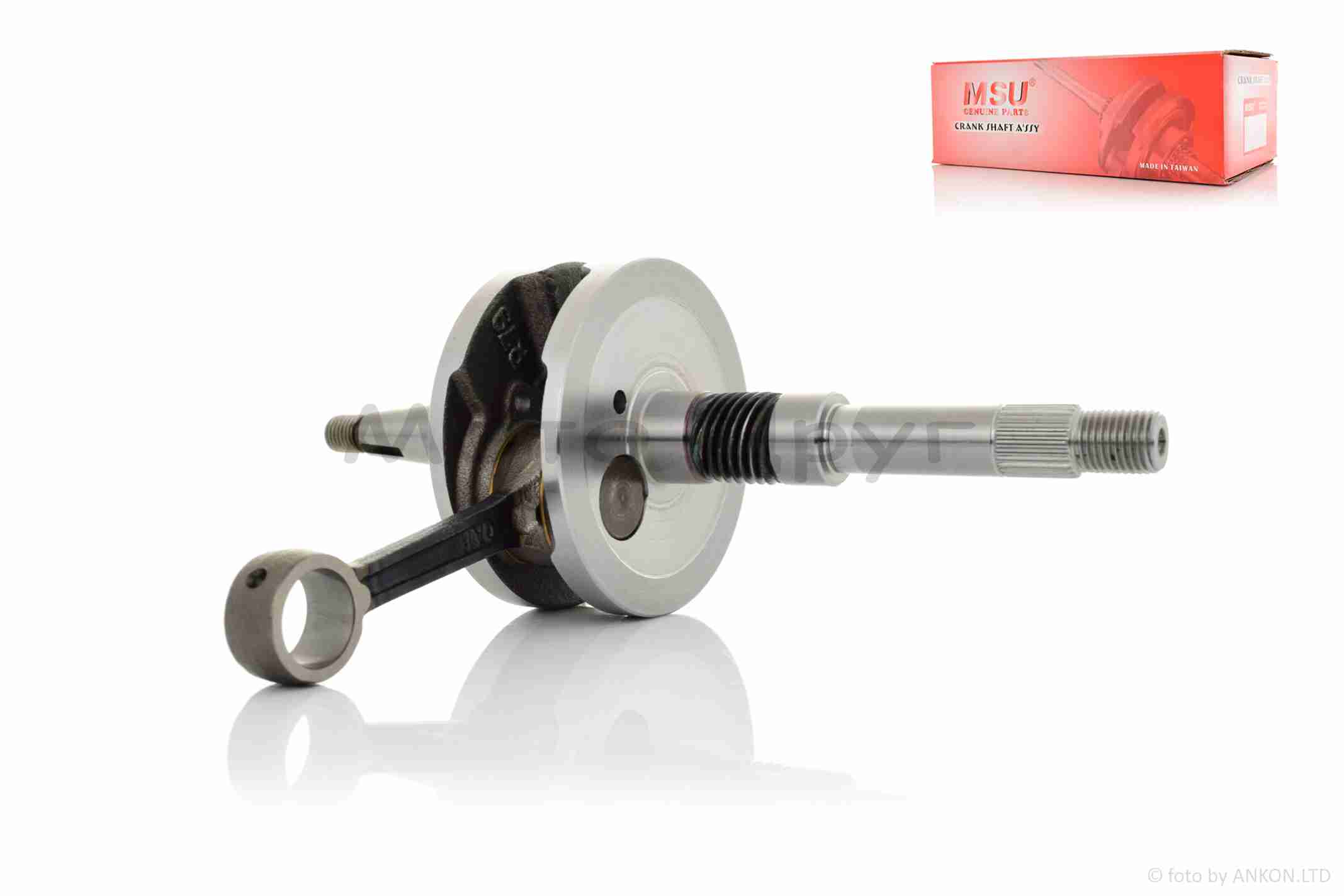 Коленвал LEAD 50 AF48 "MSU" ТАЙВАНЬ