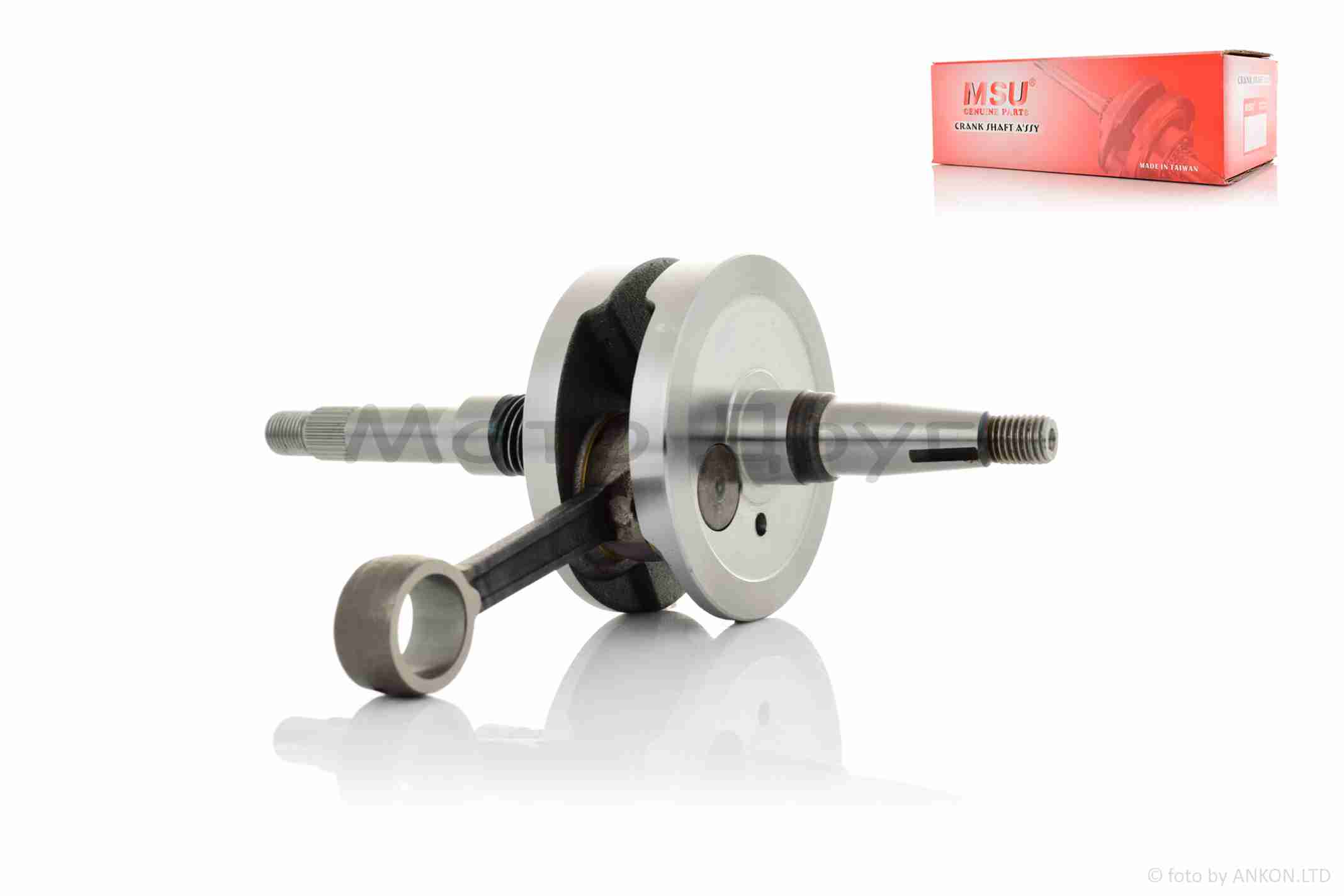 Коленвал LEAD 50 AF48 "MSU" ТАЙВАНЬ — изображение 3