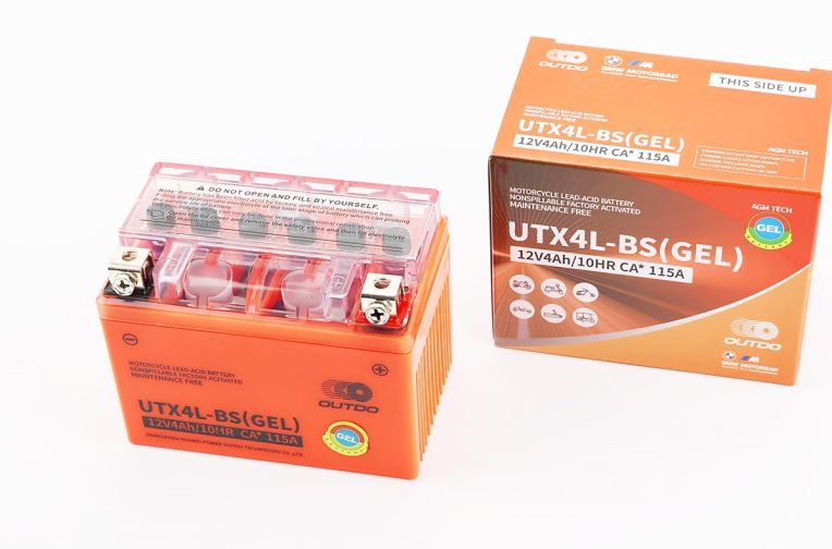 Акумулятор 12V4Ah UTX4L-BS GEL (L113 * W70 * H85mm)