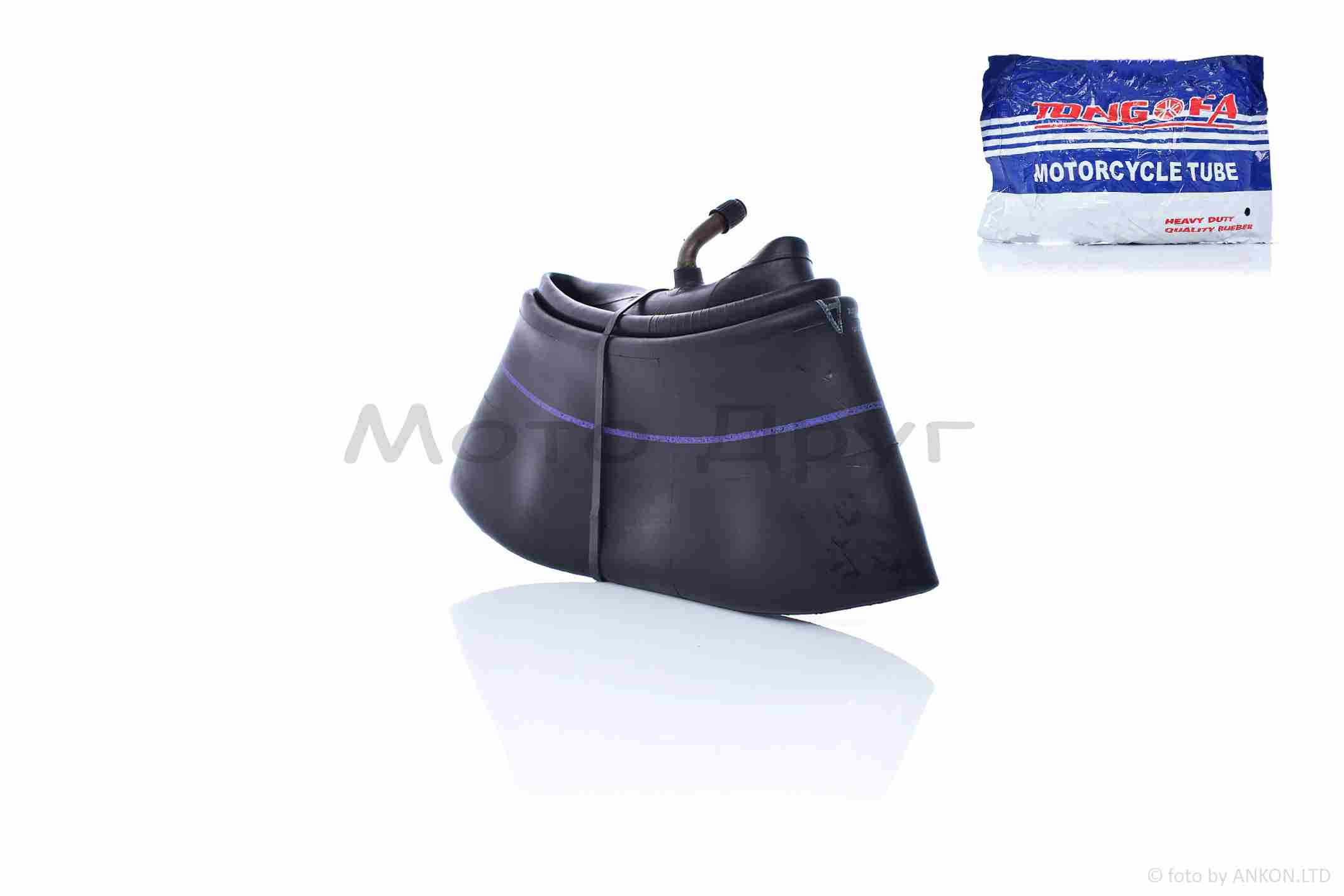 Камера 10" 3.50-10 каучук "TONGFA"