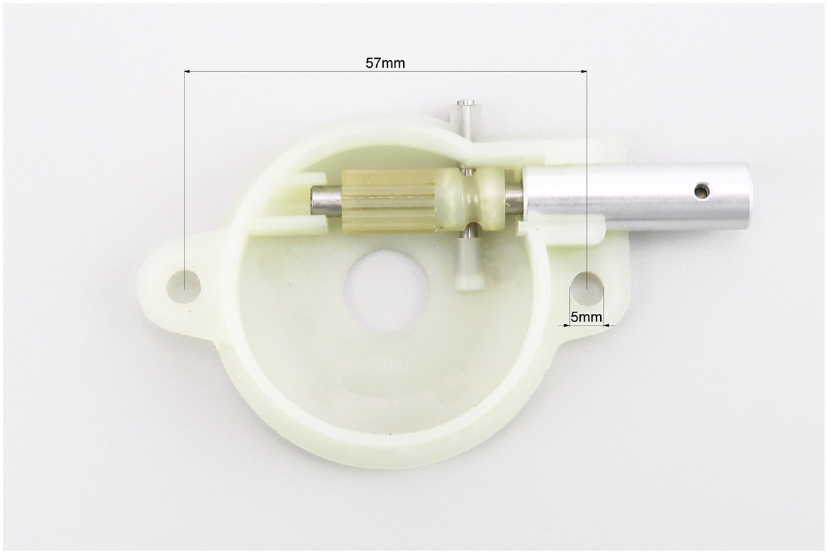Насос масляный Husqvarna-137/142 + шланг масляный, пластиковая шестерня вала — изображение 2