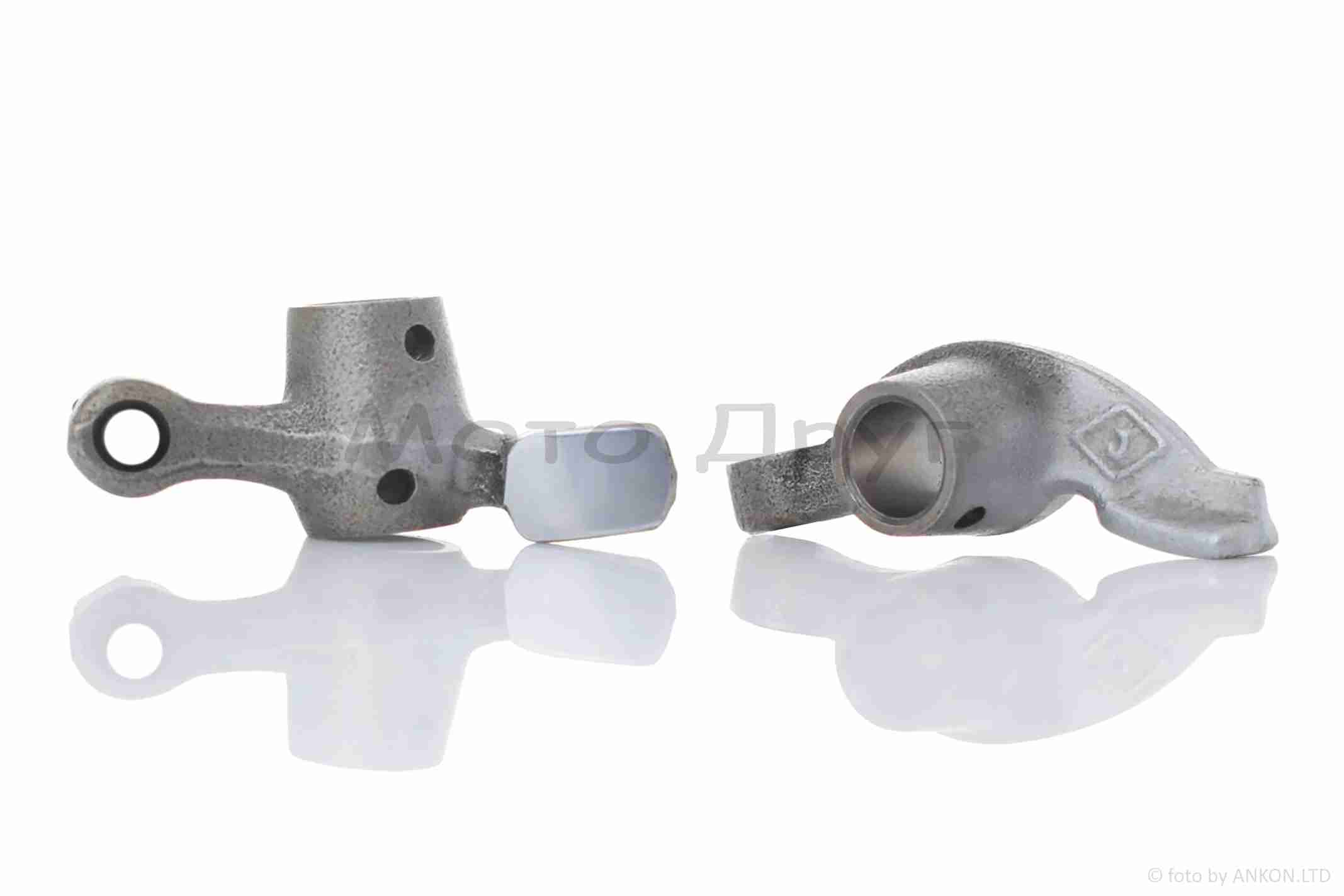 Коромисла клапанів ГРМ (рокера) GY6 50 (без регулювальних гвинтів)