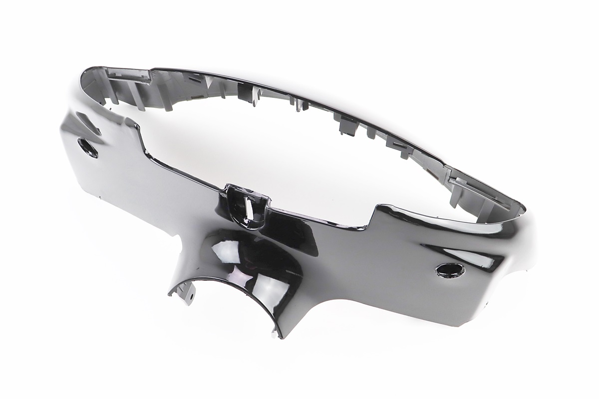 Yamaha JOG SA-36J/39J пластик - керма передній "голова", ЧОРНИЙ, від 2шт -5%