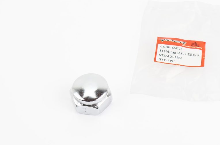 Гайка “хром” зажима траверсы руля