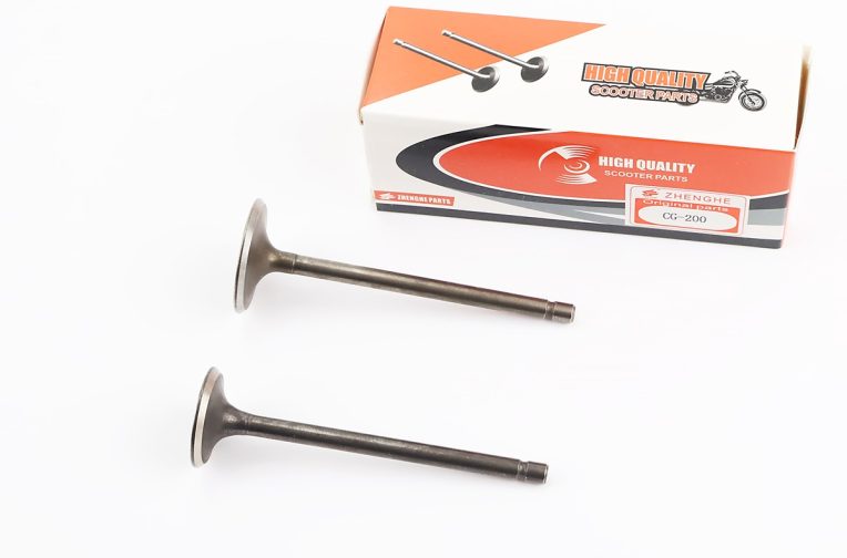 Клапана випускний (НЕМАГНІТний) (h-88.5; d-27), впускной (h-88.5; d-31,5) к-кт 2шт CB-150/200cc