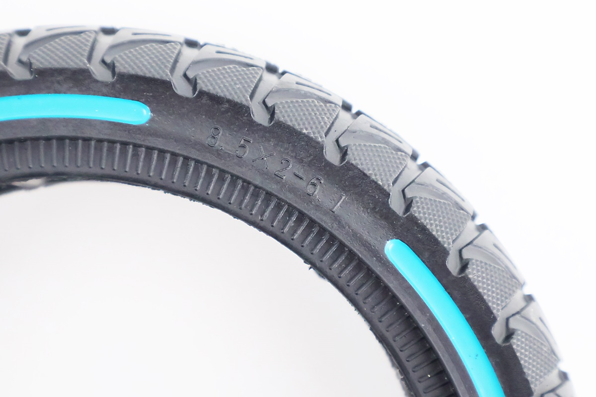 Шина з гумою литою 8,5"х2-6.1 дорожня (електросамокат) - Зображення 2