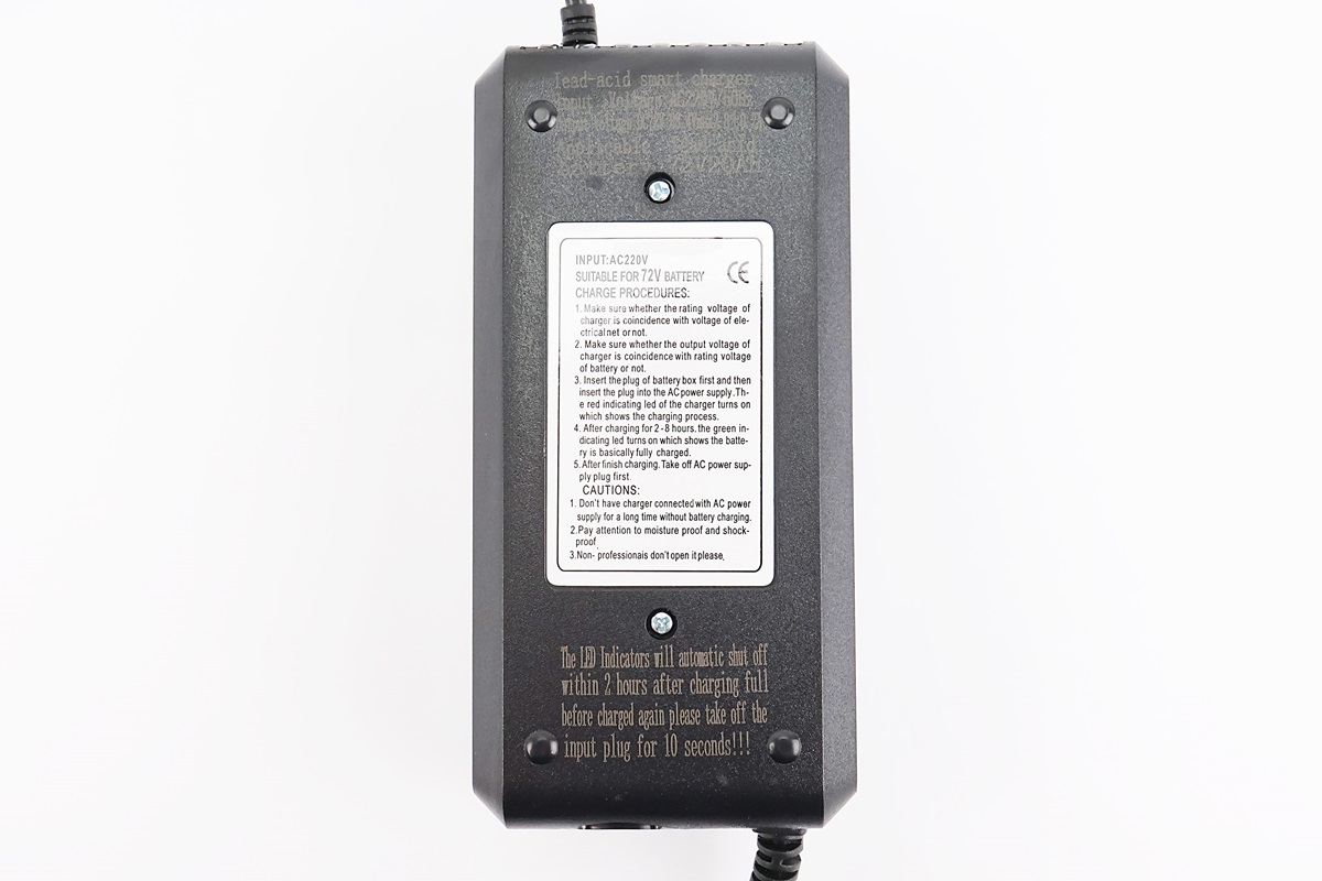 Зарядное устройство 72V 20Ah (штекерТ) TR-4 — изображение 2