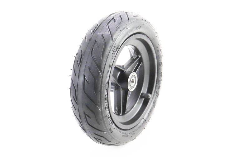 Колесо переднее 10″ алюминиевое, пром-подшипники (10х30х9) 6200 2RS, под Disk-brake, Т4 (электросамокат)